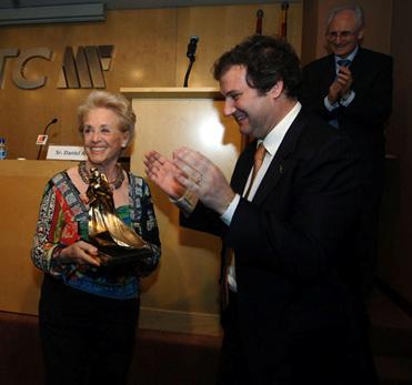 El Alcalde Jordi Hereu y Montserrat Carulla El Alcalde Jordi Hereu y Montserrat Carulla