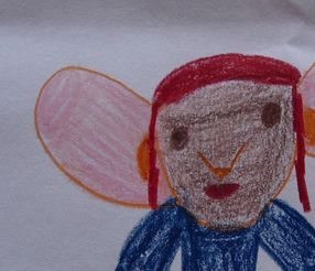 Uno de los dibujos participantes en el concurso de “Dibuja tu cine”