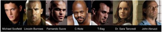 Presonajes principales de Prison Break