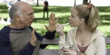Fotograma de la película Si la cosa funciona