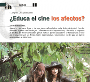El I Congreso de Cine y Educación despierta el interés de los medios