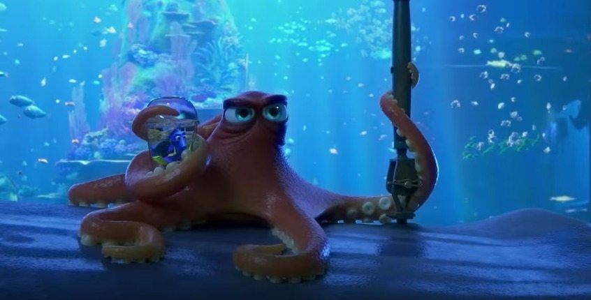 CinemaNet Pixar Buscando a Dory Nemo
