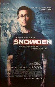 CinemaNet Oliver Stone Snowden Joseph Gordon Levitt