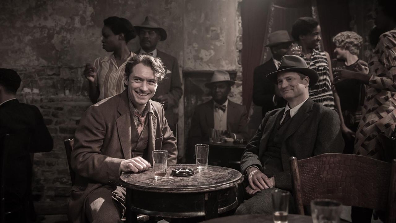 El editor de libros Thomas Wolfe Perkins Jude Law Colin Firth