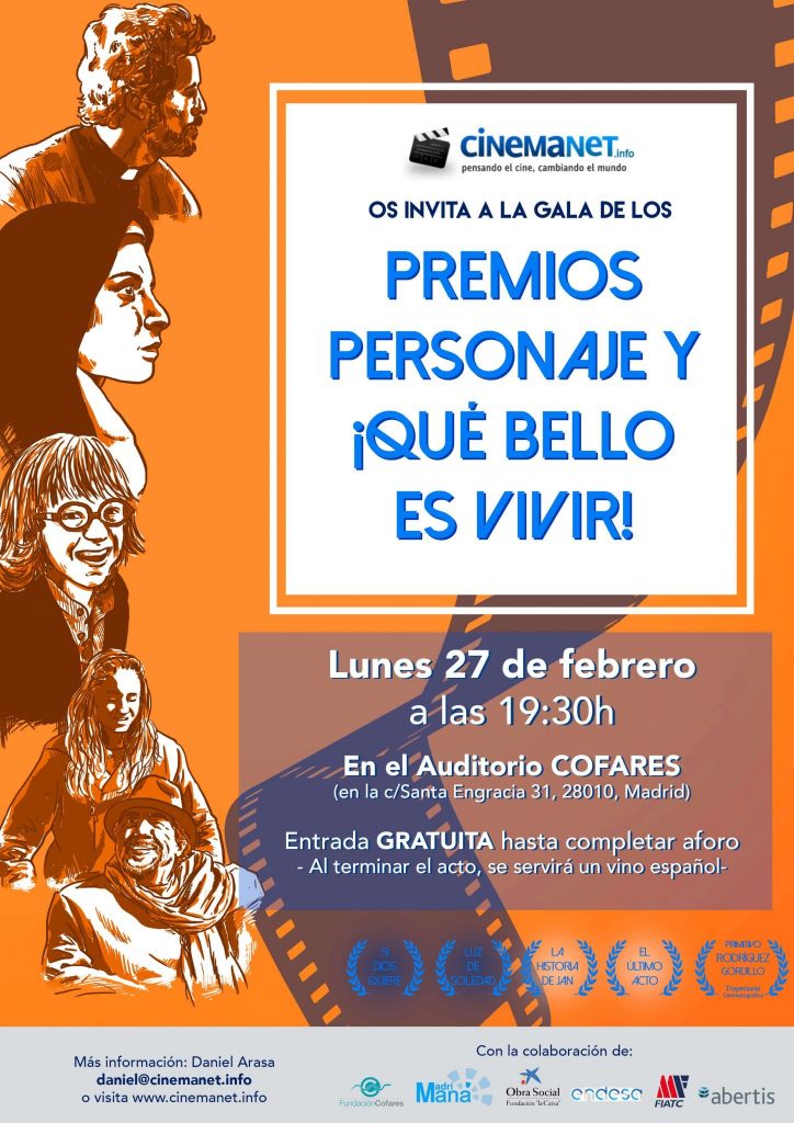 CinemaNet Premios Personaje Qué bello es vivir