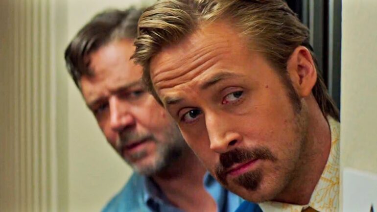 CinemaNet Dos buenos tipos Shane Black Russell Crowe Ryan Gosling