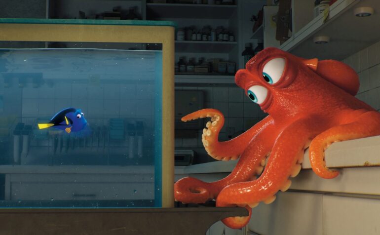 CinemaNet Pixar Buscando a Dory Nemo