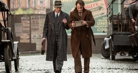 El editor de libros Thomas Wolfe Perkins Jude Law Colin Firth