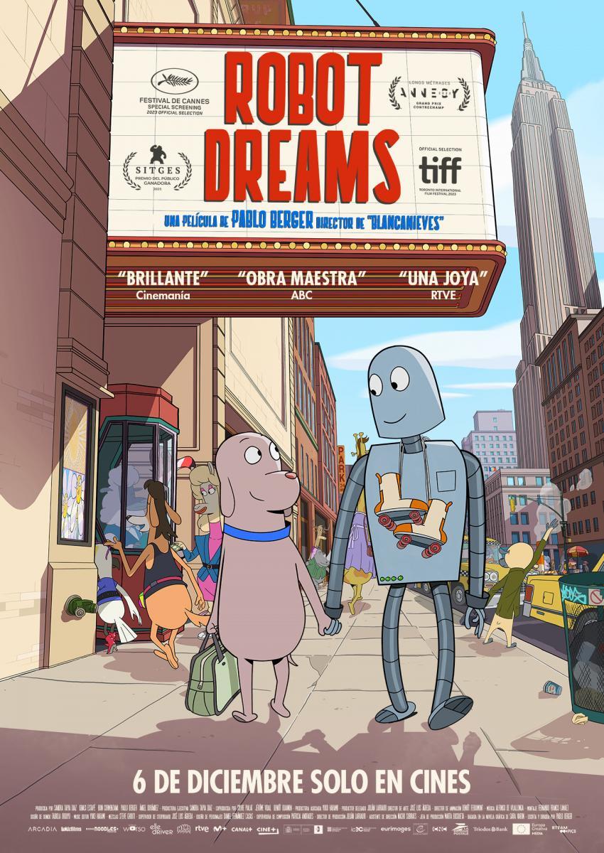 Robot Dreams | Amistad en Nueva York a ritmo de «September»