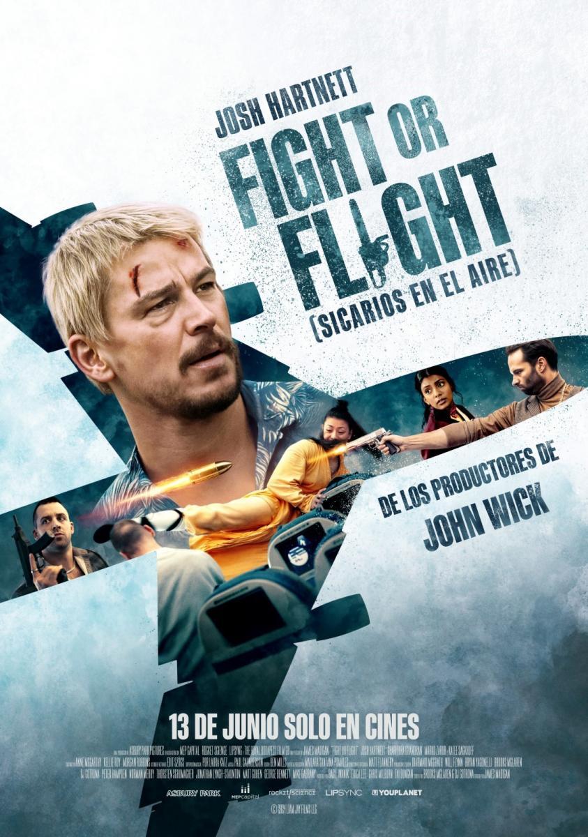Fight or Flight (Sicarios en el aire) | Alocadísima acción a miles de metros sobre el suelo