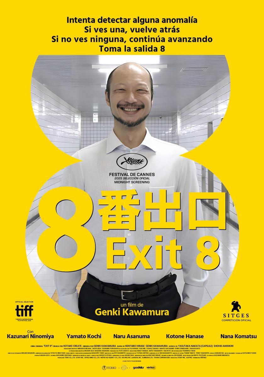 Exit 8 | Curiosísima y acertada adaptación de un videojuego con buenos mensajes de fondo